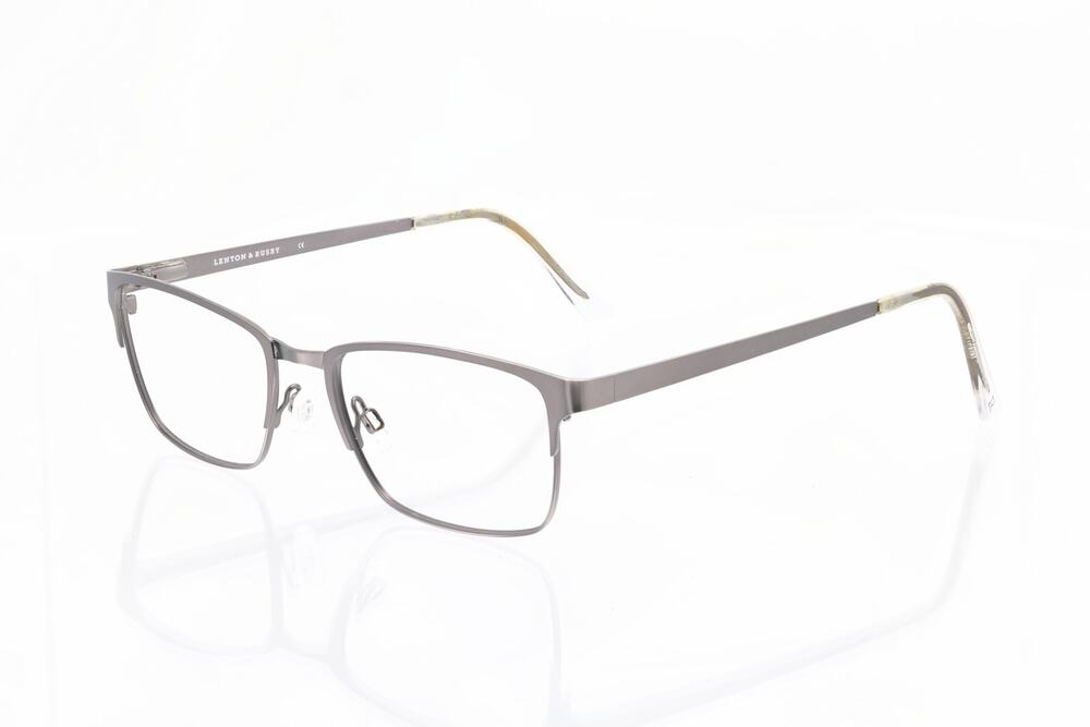 Lenton & Rusby LR4013(070) Gunmetal 53-18-145 Eyeglasses FRAMES ONLY -GOOD -READ